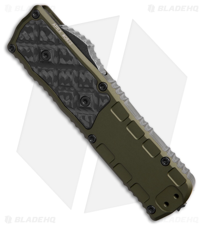 Guardian Tactical APEX S/E OTF Knife OD Green Al/CF (3.5" DSW MagnaMax)