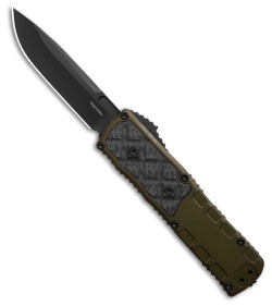 Guardian Tactical APEX S/E OTF Knife OD Green Al/CF (3.5" Black MagnaMax)