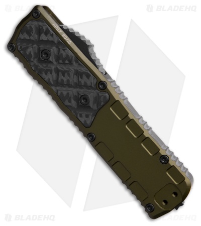 Guardian Tactical APEX S/E OTF Knife OD Green Al/CF (3.5" Black MagnaMax)