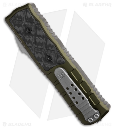 Guardian Tactical APEX S/E OTF Knife OD Green Al/CF (3.5" SW Serr MagnaMax)