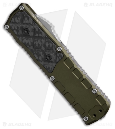 Guardian Tactical APEX S/E OTF Knife OD Green Al/CF (3.5" SW Serr MagnaMax)