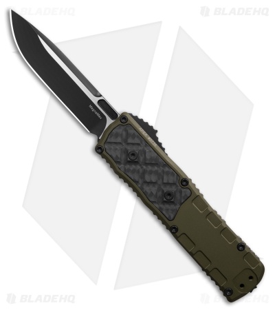 Guardian Tactical APEX S/E OTF Knife OD Green Al/CF (3.5" Two-Tone MagnaMax)