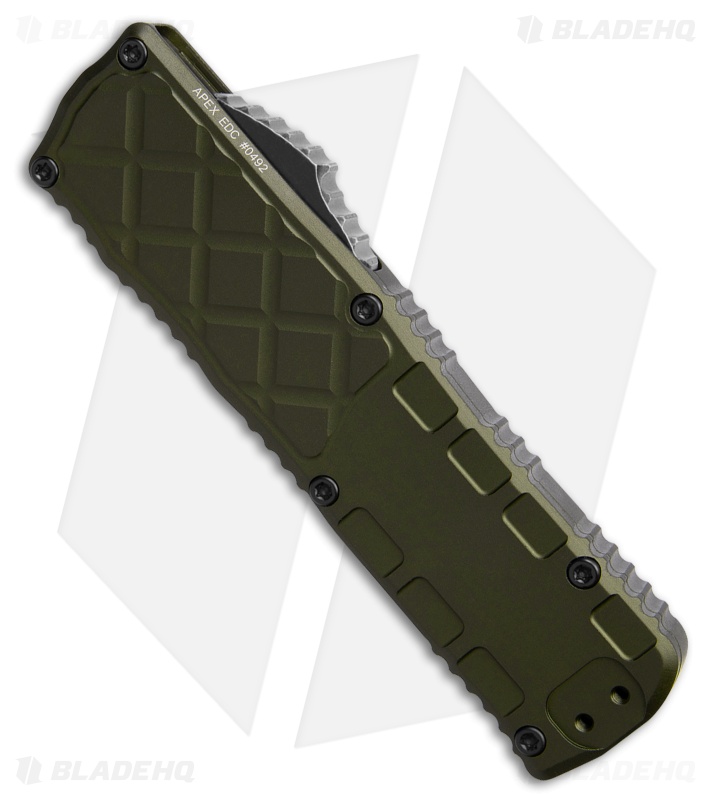 Guardian Tactical APEX S/E OTF Knife OD Green Aluminum (3.5" DSW MagnaCut)