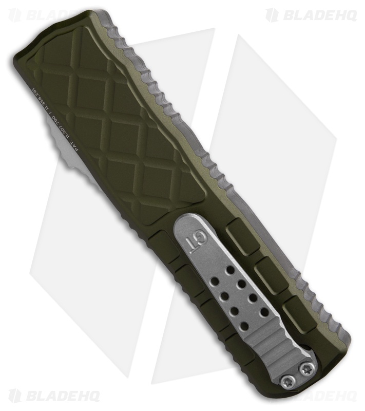 Guardian Tactical APEX S/E OTF Knife OD Green Aluminum (3.5" SW MagnaCut)