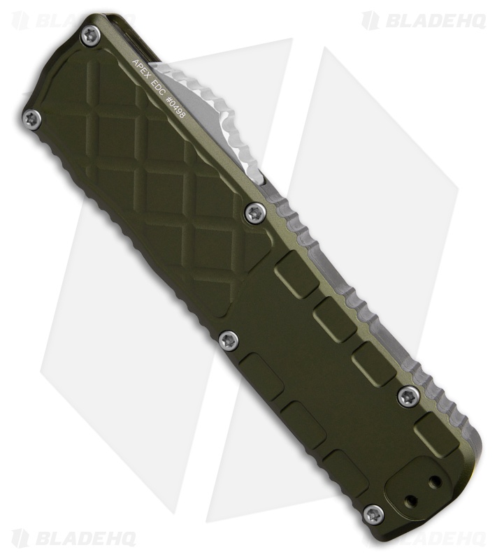 Guardian Tactical APEX S/E OTF Knife OD Green Aluminum (3.5" SW MagnaCut)