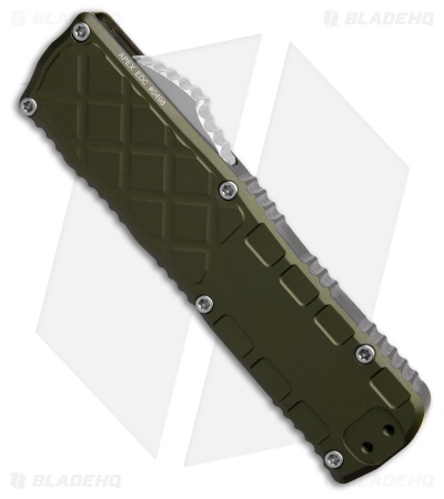 Guardian Tactical APEX S/E OTF Knife OD Green Aluminum (3.5" SW MagnaCut)