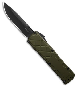 Guardian Tactical APEX S/E OTF Knife OD Green Aluminum (3.5" Black MagnaCut)