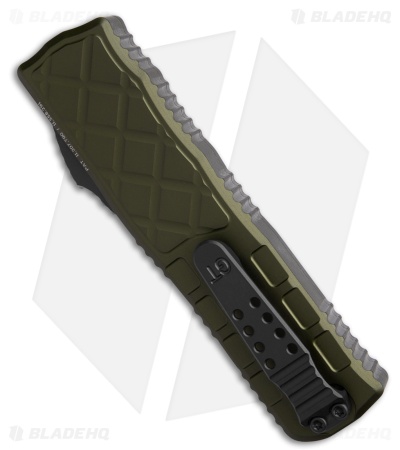 Guardian Tactical APEX S/E OTF Knife OD Green Aluminum (3.5" Two-Tone MagnaCut)