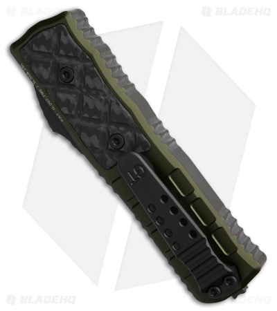 Guardian Tactical Mini APEX S/E OTF Knife OD Green Al/CF (3.13" Black MagnaMax)
