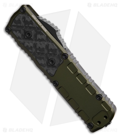 Guardian Tactical Mini APEX S/E OTF Knife OD Green Al/CF (3.13" Dark SW)