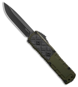 Guardian Tactical Mini APEX S/E OTF Knife OD Green Al/CF (3.13" Dark SW)