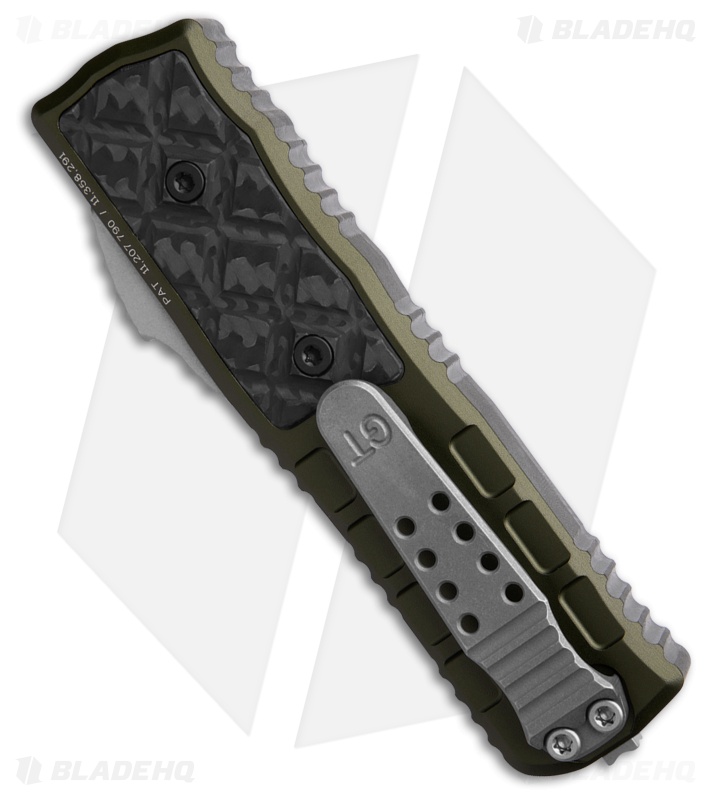 Guardian Tactical Mini APEX S/E OTF Knife OD Green Al/CF (3.13" SW MagnaMax)