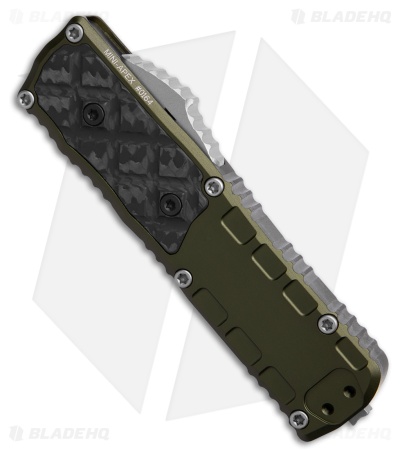 Guardian Tactical Mini APEX S/E OTF Knife OD Green Al/CF (3.13" SW MagnaMax)