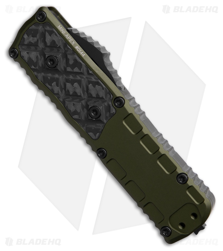 Guardian Tactical Mini APEX S/E OTF Knife OD Green Al/CF (3.13" TT MagnaMax)