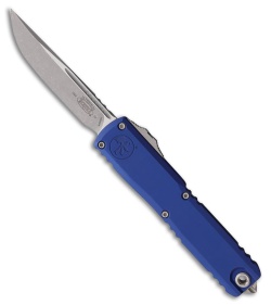 Microtech Ultratech Gen IV S/E OTF Auto Knife Navy Blue Aluminum (3.5" Apoc)