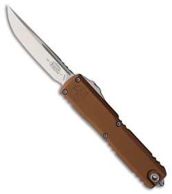 Microtech Ultratech Gen IV S/E OTF Automatic Knife Brown Aluminum (3.5" SW)
