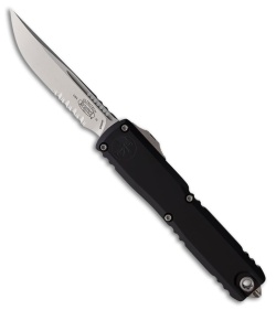 Microtech Ultratech Gen IV S/E OTF Automatic Knife Black Aluminum (3.5" SW Serr)