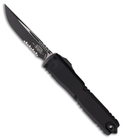Microtech Ultratech Gen IV S/E OTF Auto Knife Black Aluminum (3.5" Black Serr)