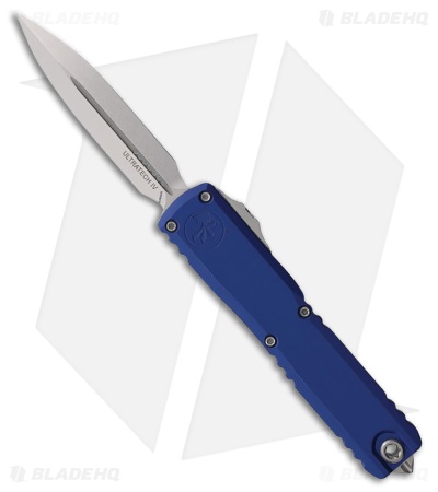 Microtech Ultratech Gen IV D/E OTF Automatic Knife Navy Blue Aluminum (3.5" SW)