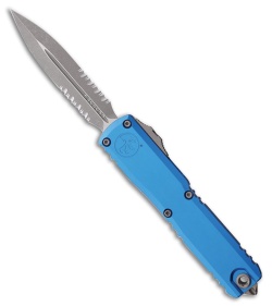 Microtech Ultratech Gen IV D/E OTF Automatic Knife Blue Al (3.5" Apoc Serr)