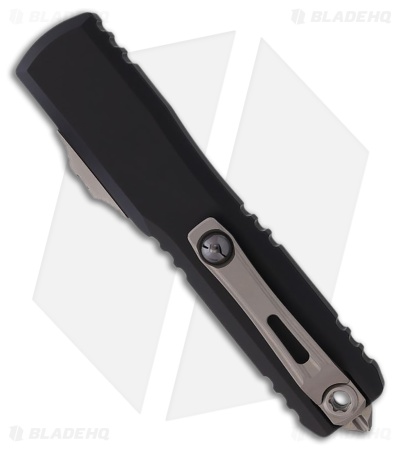 Microtech Ultratech Gen IV D/E OTF Automatic Knife Black Aluminum (3.5" SW Serr)