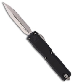 Microtech Ultratech Gen IV D/E OTF Automatic Knife Black Aluminum (3.5" SW FS)