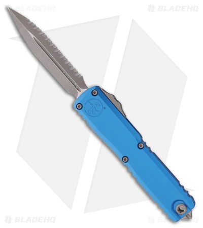 Microtech Ultratech Gen IV D/E OTF Automatic Knife Blue Al (3.5" Apoc FS)
