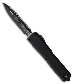 Microtech Ultratech Gen IV D/E OTF Knife Black Aluminum (3.5" Black FS)