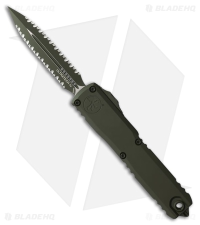 Microtech Ultratech Gen IV D/E OTF Knife ODG Cerakote (3.5" ODG Cerakote FS)