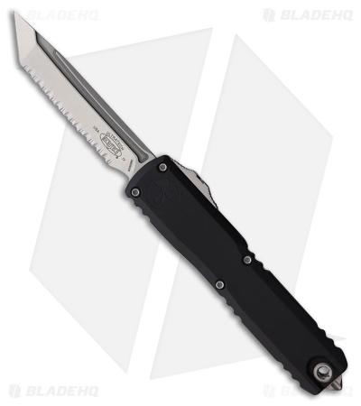 Microtech Ultratech Gen IV T/E OTF Automatic Knife Black Aluminum (3.5" SW FS)