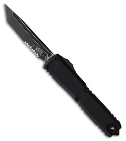 Microtech Ultratech Gen IV T/E OTF Knife Black Aluminum (3.5" Black Serr)