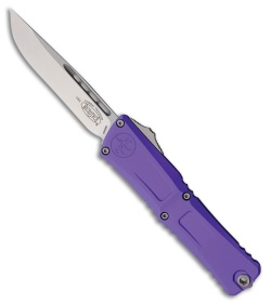 Microtech Combat Troodon Gen III S/E OTF Knife Purple Aluminum (4" Stonewash)