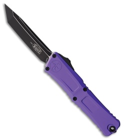 Microtech Combat Troodon Gen III T/E OTF Knife Purple Aluminum (4" Two-Tone)