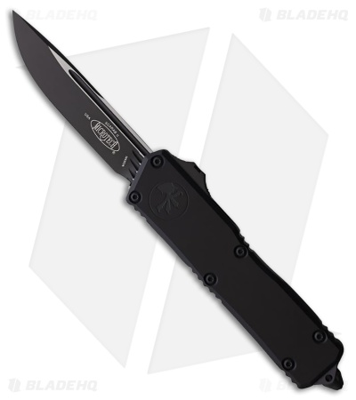 Microtech Scarab II Gen III Executive S/E OTF Knife Black Aluminum (4" Black)