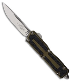 Microtech Scarab II Gen III S/E OTF Automatic Knife OD Green Al (4" Stonewash)