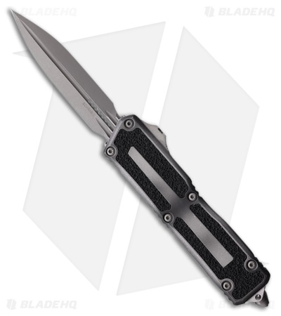 Microtech Scarab II Gen III D/E OTF Knife Weathered Metal Al (3.9" Apocalyptic)