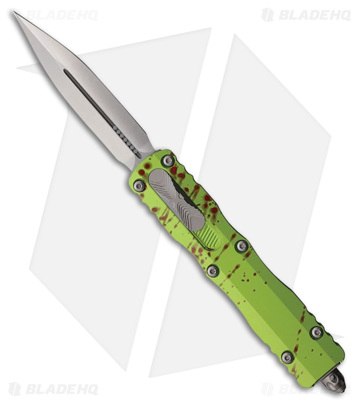 Microtech Dirac Delta D/E OTF Knife | Zombie Aluminum | SW
