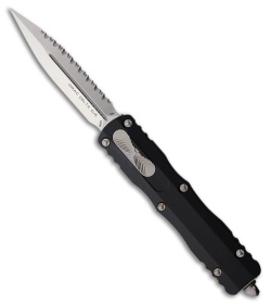 Microtech Dirac Delta D/E OTF Automatic Knife Black Aluminum (3.75" SW FS)