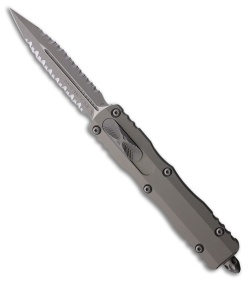Microtech Dirac Delta D/E OTF Automatic Knife Natural Clear Al (3.75" Apoc FS)
