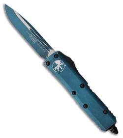 Microtech UTX-85 S/E OTF Automatic Knife Weathered Turquoise (3.1" SW)