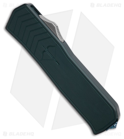 Medford Merc-1 OTF Auto Praetorian Knife Blue Aluminum (3.75" Tumbled) *DISC*