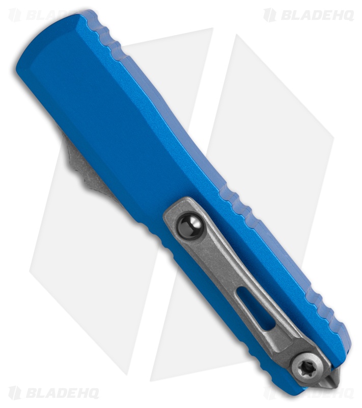 Microtech Auto UTX-70 Spartan Gen IV Blue Aluminum (2.50" Apoc)