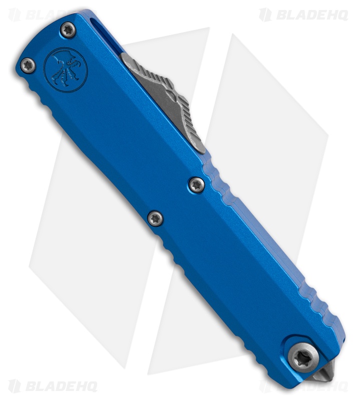 Microtech Auto UTX-70 Spartan Gen IV Blue Aluminum (2.50" Apoc)