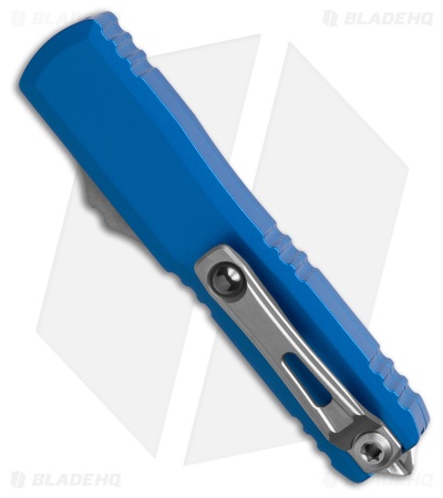 Microtech Auto UTX-70 Spartan Gen IV Blue Aluminum (2.50" Stonewash)