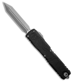 Microtech Auto Ultratech Spartan Gen IV Topographic Deep Black (3.50" Apoc)