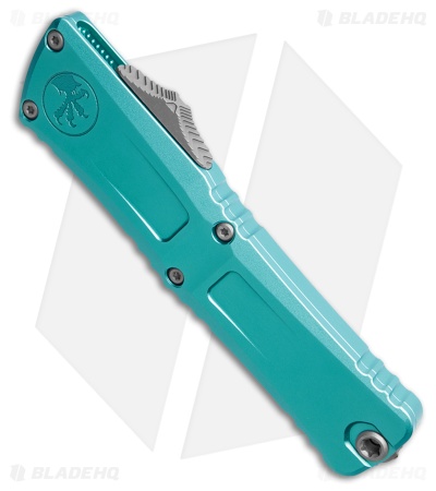 Microtech Combat Troodon D/E Gen III OTF Knife Turquoise (4" Apoc Full Serr)