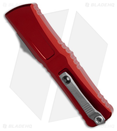 Microtech Combat Troodon Gen III Bowie OTF Knife Red Al (4" Apocalyptic)