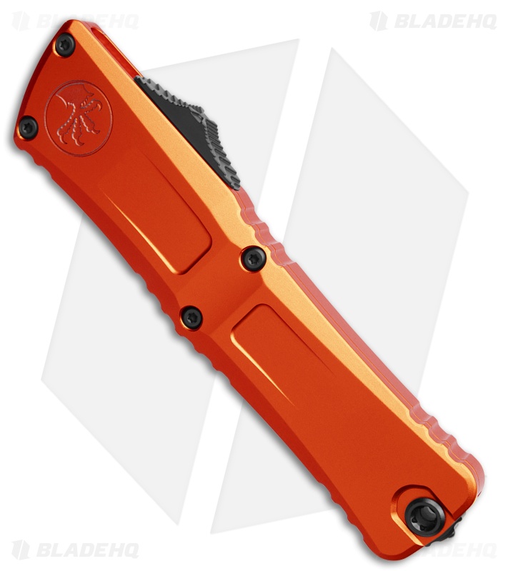 Microtech Combat Troodon Gen III S/E OTF Knife Orange Al (4" Black Serrated)