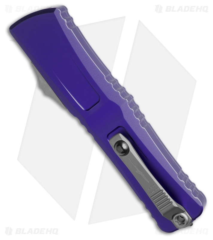Microtech Combat Troodon Interceptor Gen III SS Purple Aluminum (4" Stonewash)