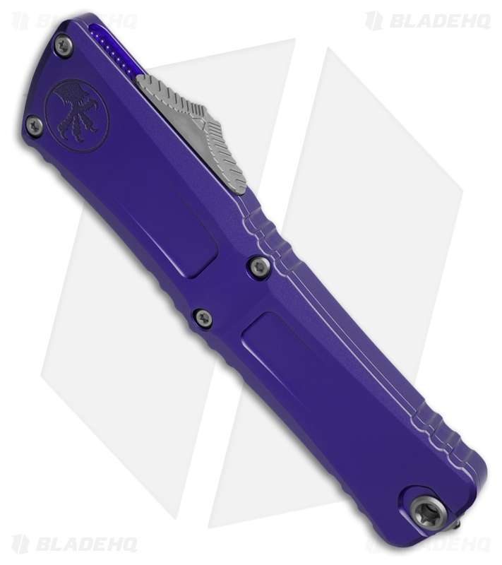 Microtech Combat Troodon Interceptor Gen III SS Purple Aluminum (4" Stonewash)
